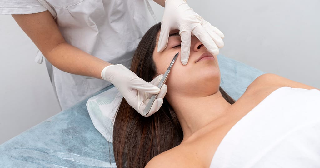 how to dermaplane at home