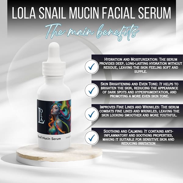 glowing skin, snail mucin serum