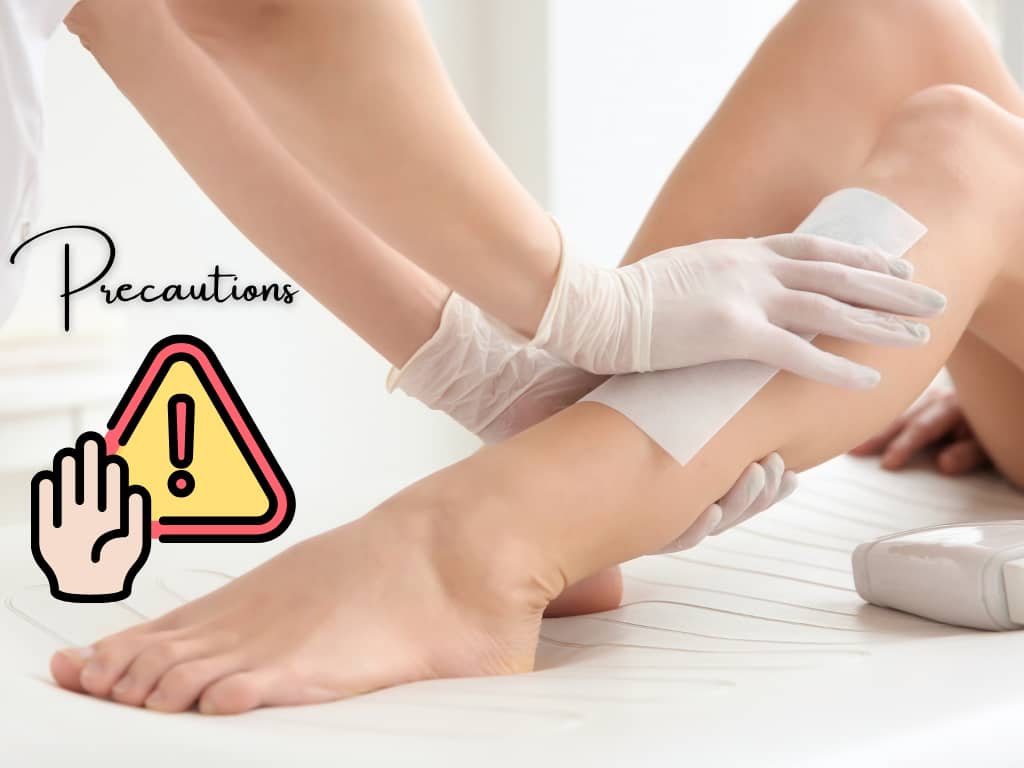 precaution of removing ingrown hair